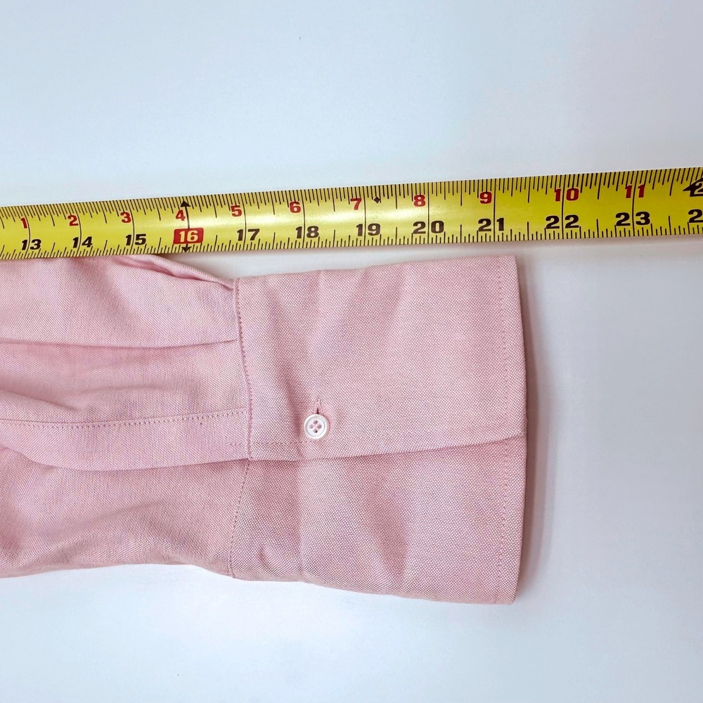 MNG Mango Jauny Pink Oversized Button Down Shirt Cotton Blend Womens Size S NWT - Picture 9 of 9